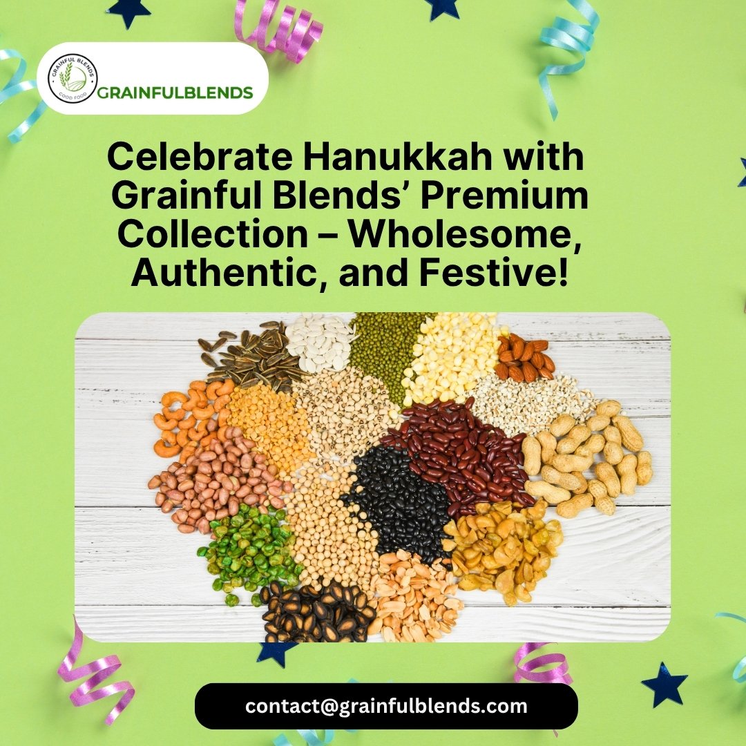 GrainfulB's tweet photo. Celebrate Hanukkah with Authentic Flavors!
Light up your Hanukkah with wholesome goodness and traditional taste.

🛍️ Shop the Premium Hanukkah Collection now ➡️ https://t.co/xqAQMem9ht

#Hanukkah2025 #FestivalOfLights #HanukkahGifts #HealthyCelebrations #HanukkahDelights https://t.co/9HkqJh8HYE