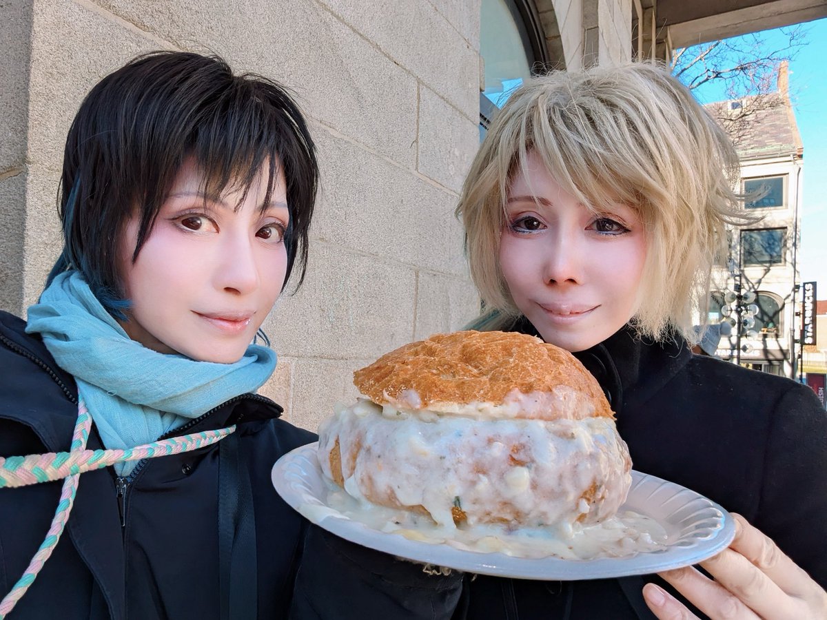 ただいまー❣️BK ボストンから帰国🛬
羽田空港着いたらなんだかあったかい⁉️
ボストンは身体の芯が冷える寒さだったよ🥶
めちゃくちゃ美味しかった熱々とろっとろのボストンクラムチャウダー❣️

久しぶりの🇺🇸東海岸でした。
ボストンのイベント本当に楽しかった🥹💖✨