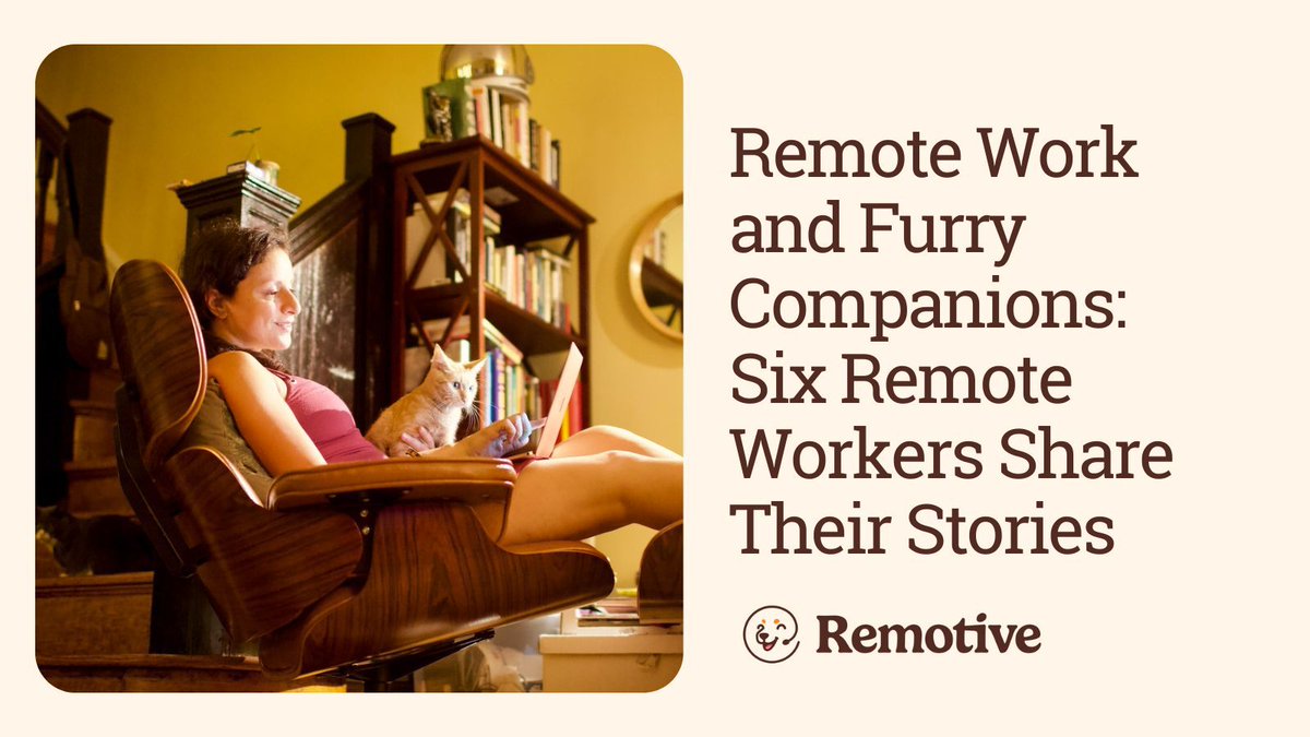 remotiveio's tweet image. 🐾 Remote Work and Pets — because your coworker deserves treats too.
👉 buff.ly/V3gTD4C
