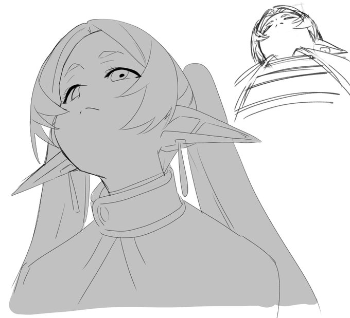 フリーレンの煽り顔・・・・なんか呼ばれた気がした!! 