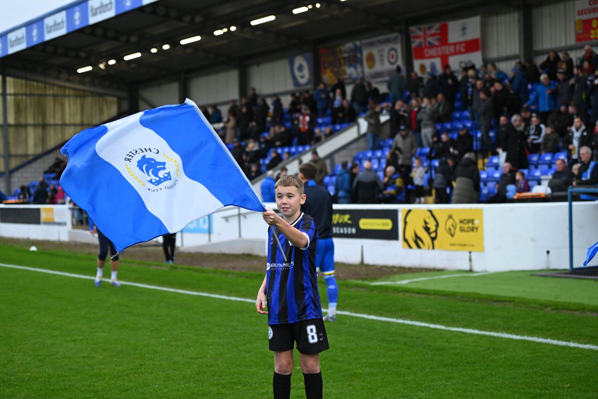 CFC_CommTrust's tweet image. Well done to Saughall Colts Stripes U12s who were our Chester FC Team of the Week for Saturday&apos;s game! 🦭

We loved meeting you all and hope you enjoyed your matchday experience at the Deva. 💙