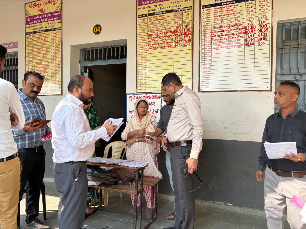 ખેડા જિલ્લામાં ખાસ સઘન સુધારણા સુધારણા કાર્યક્રમ અંતર્ગત મતદાર નોંધણી અધિકારી અને મદદનીશ મતદાર નોંધણી અધિકારી સતત સ્થળ મુલાકાતો લઈ રહ્યા છે. Facilities Center પર BLO શ્રીઓ ને EF ફોર્મ અપલોડ કરવા અંગે જરૂરી અને સચોટ માર્ગદર્શન પૂરું પાડવામાં આવી રહ્યું છે.