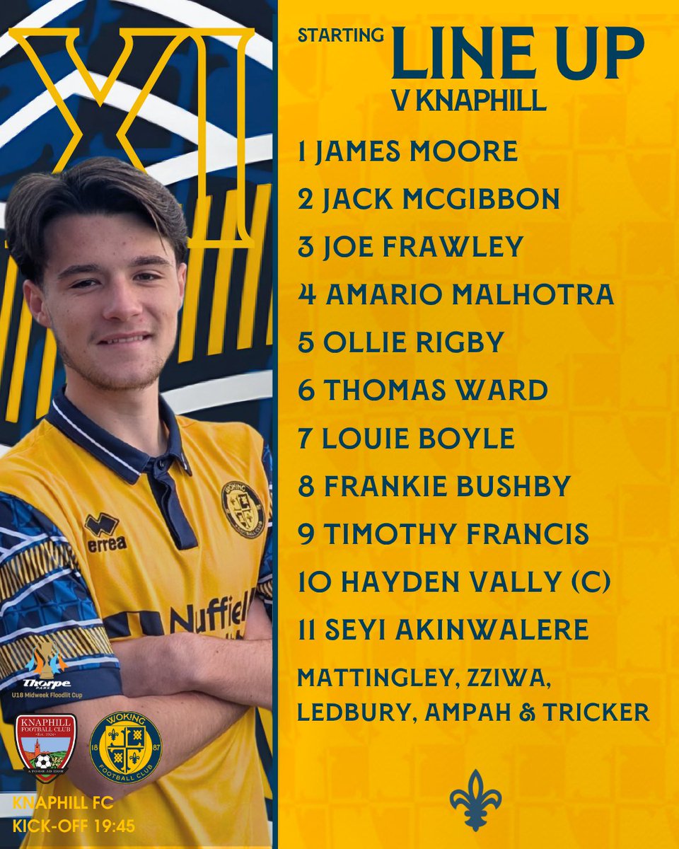 Our Surrey Midweek Floodlit Cup Cards

🟡