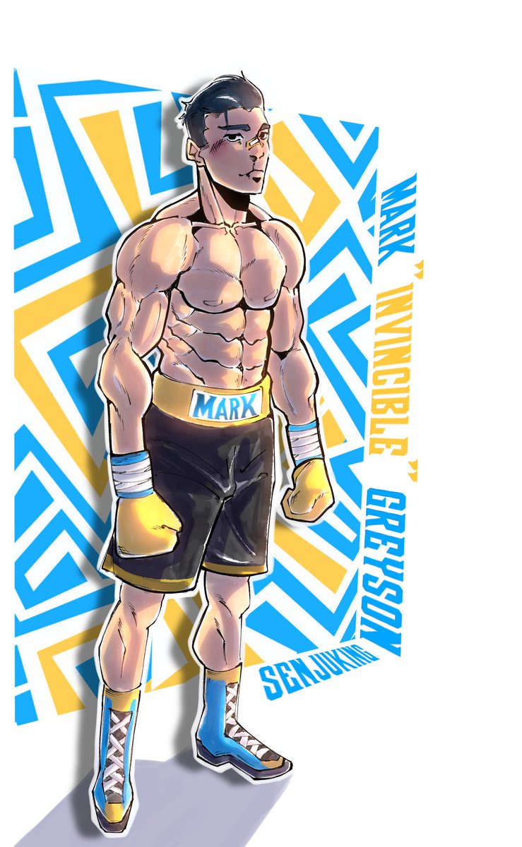 Something I did after my sparring session tdy
Undisputed light heavyweight champion mark greyson 

#Invincible #invinciblefanart