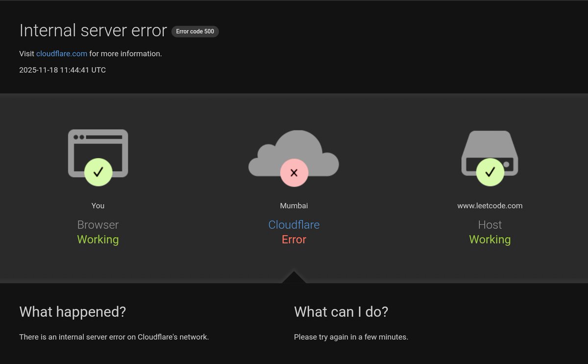 Jenil378's tweet photo. Global Outrage sparks as the cloudflare server went down
#outrage
#cloudflare
#internet
#internetdowm
#twitter
#twitterdown
#down
#x
#xdown https://t.co/h7YTG4htiF