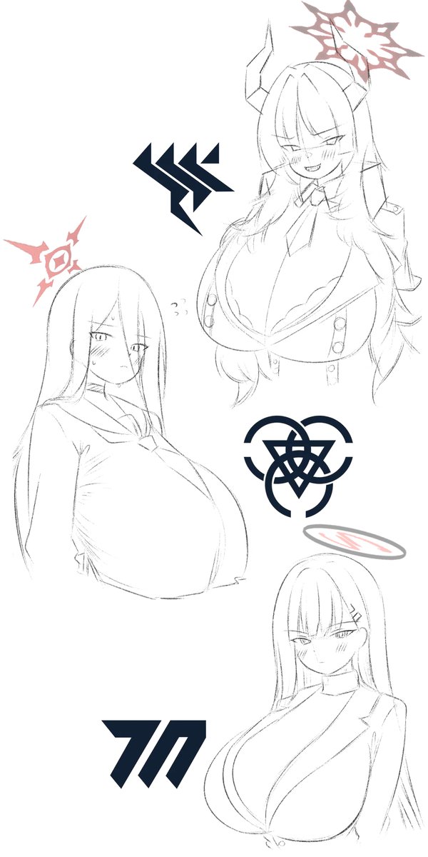 3大学園の爆乳3傑

🔗： pixiv.net/artworks/13762…

rkgk | GeneaKarin  #pixiv #ブルーアーカイブ #ブルアカ #BlueArchive #블루아카이브 #京極サツキ #Kyogoku_Satsuki #쿄고쿠사츠키 #羽川ハスミ #Hanekawa_Hasumi #하네카와하스미 #調月リオ #Tsukatsuki_Rio #츠카츠키리오