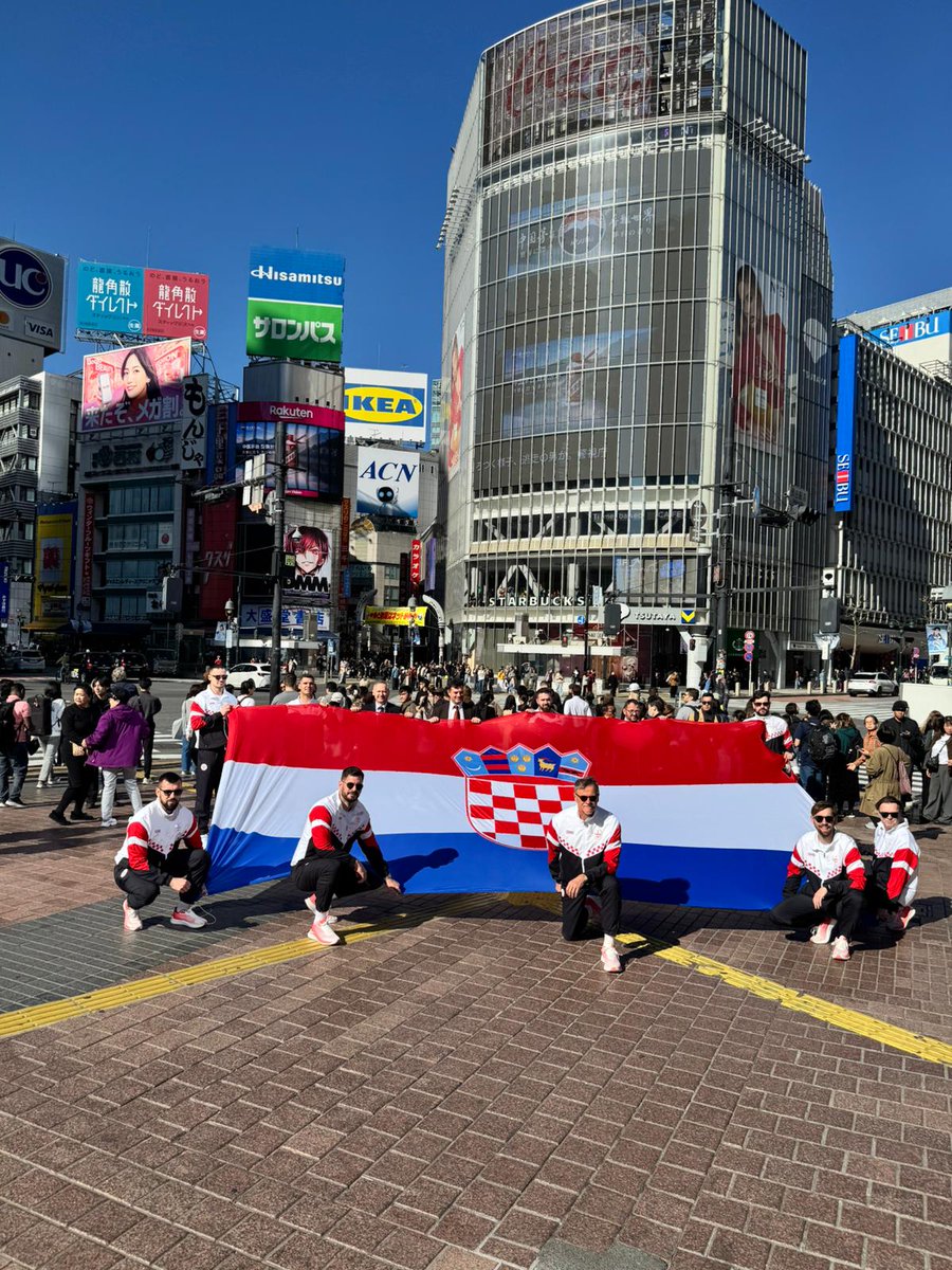 Croatia in Japan 🇭🇷🇯🇵 tweet media