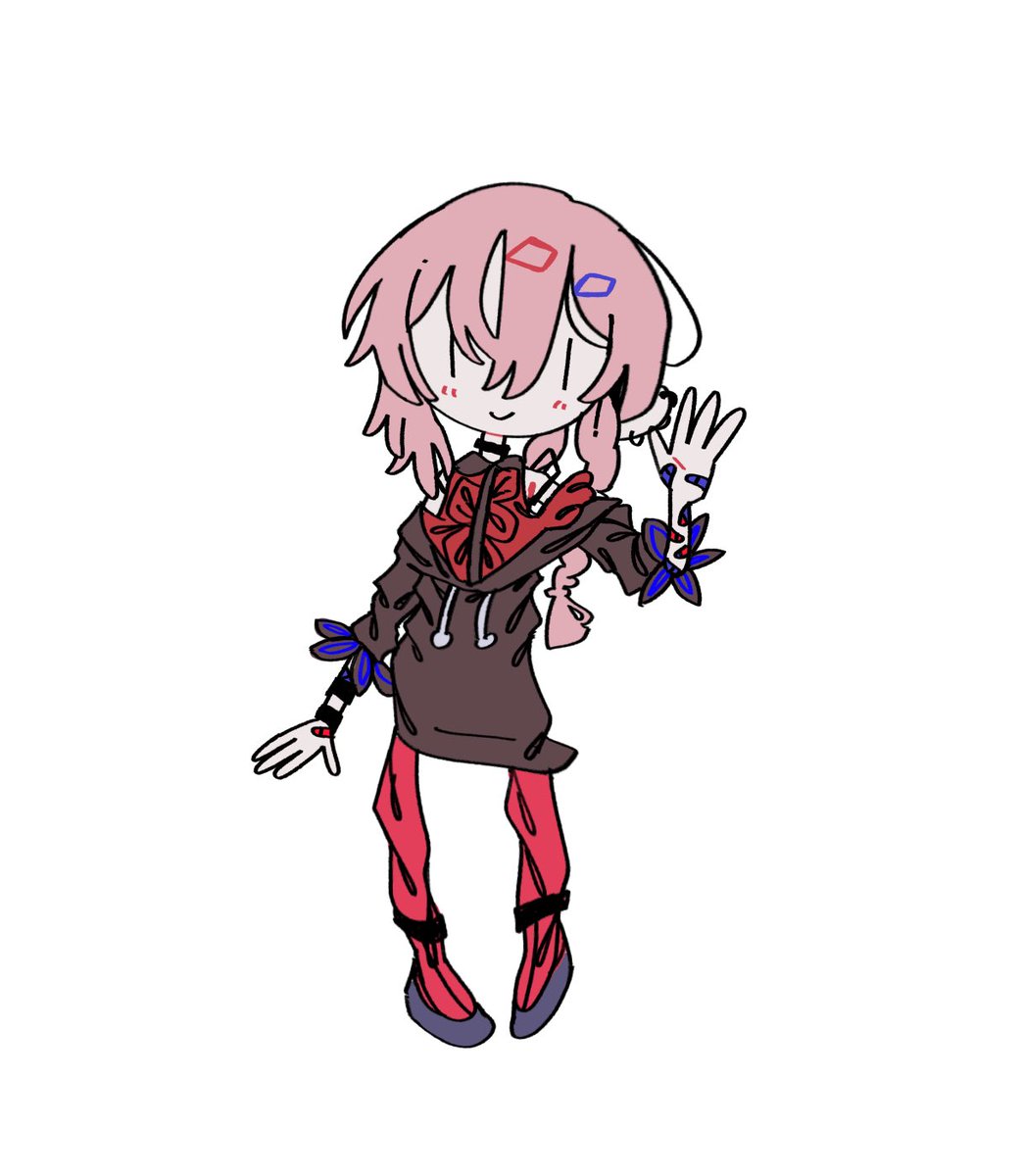 MarshDaiou's tweet photo. ボカロ曲イラスト連続投稿 #100日チャレンジ 93日目はキュートなカノジョを描きました！

🕐制作時間1時間4分

#ボカロ曲イラスト #ibispaint #キュートなカノジョ https://t.co/ypHUZp1bTe