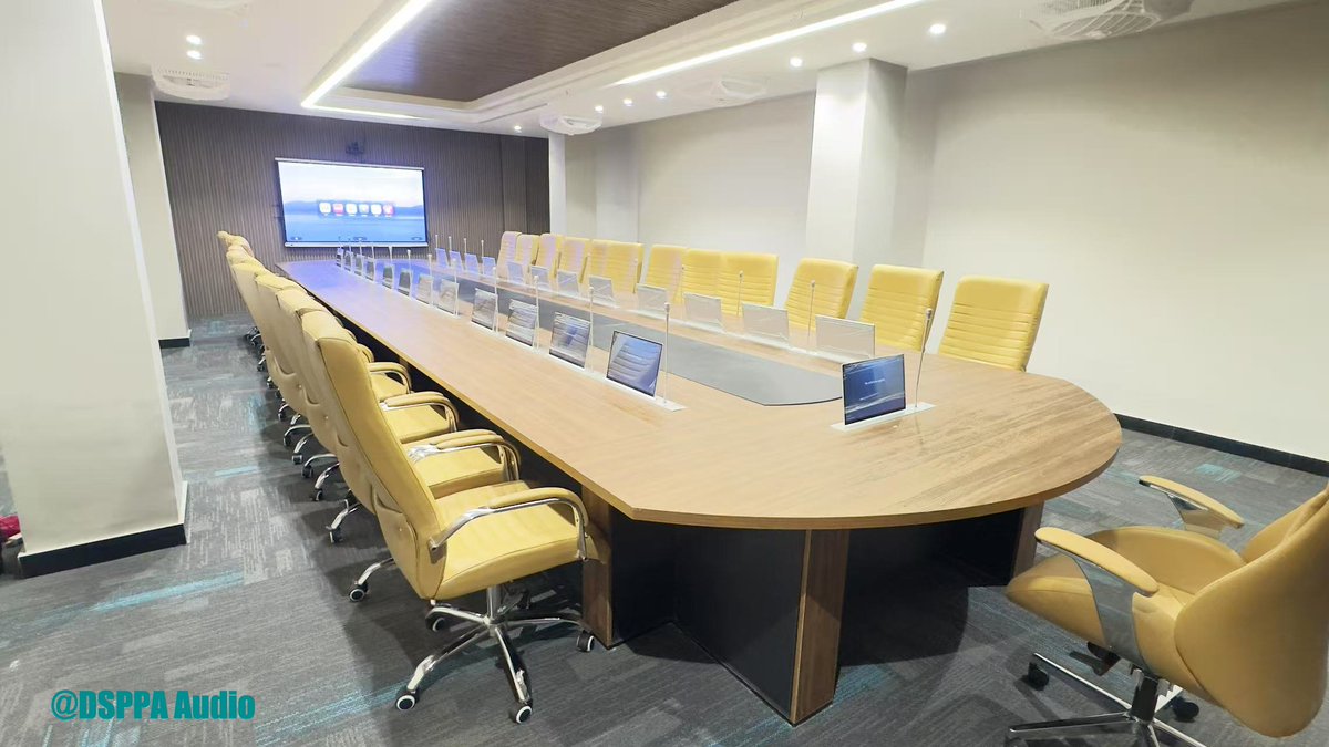 GuangzhouDSPPA's tweet image. 💼 The Government Conference Room in #Pakistan is integrated with the #DSPPA D7600 Paperless Conference System to ensure the efficient conduct of every meeting.

🔎 dsppacs.com/products/digit…
📩 conference@dsppa.com

#ConferenceSystem #PaperlessConferenceSystem #DigitalConference