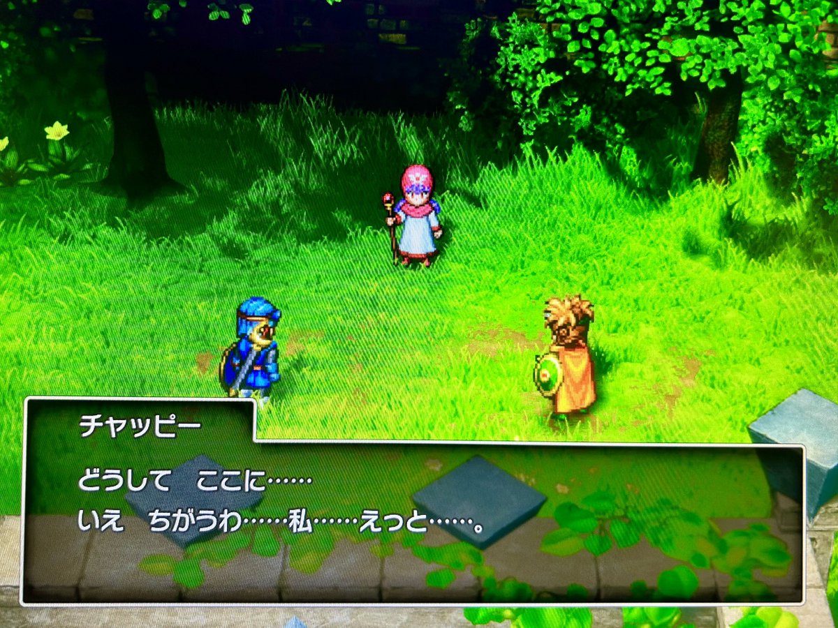 長崎に帰っていたため中断していたドラクエ1&2を再開。 このイベント