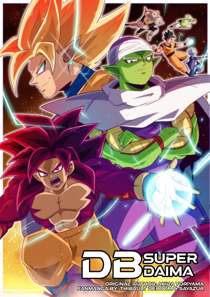Sayazur's tweet image. ⚠️ANNONCE⚠️ : @ThibaultDeboom et moi-même travaillons sur un fan-manga Dragon Ball Super Daima. On expliquera dedans comment #DBDaima et #DBSuper peuvent être reliés, tout en proposant un nouvel arc inédit !
Abonnez-vous pour suivre l’avancée du projet !
 #Dbz #fanart #fanmanga