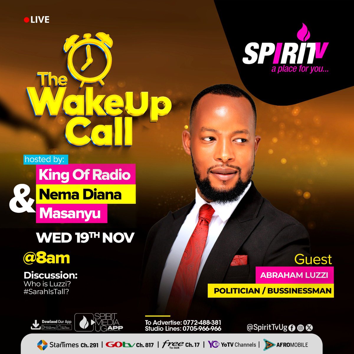 SPIRIT FM 96.6 UGANDA tweet media