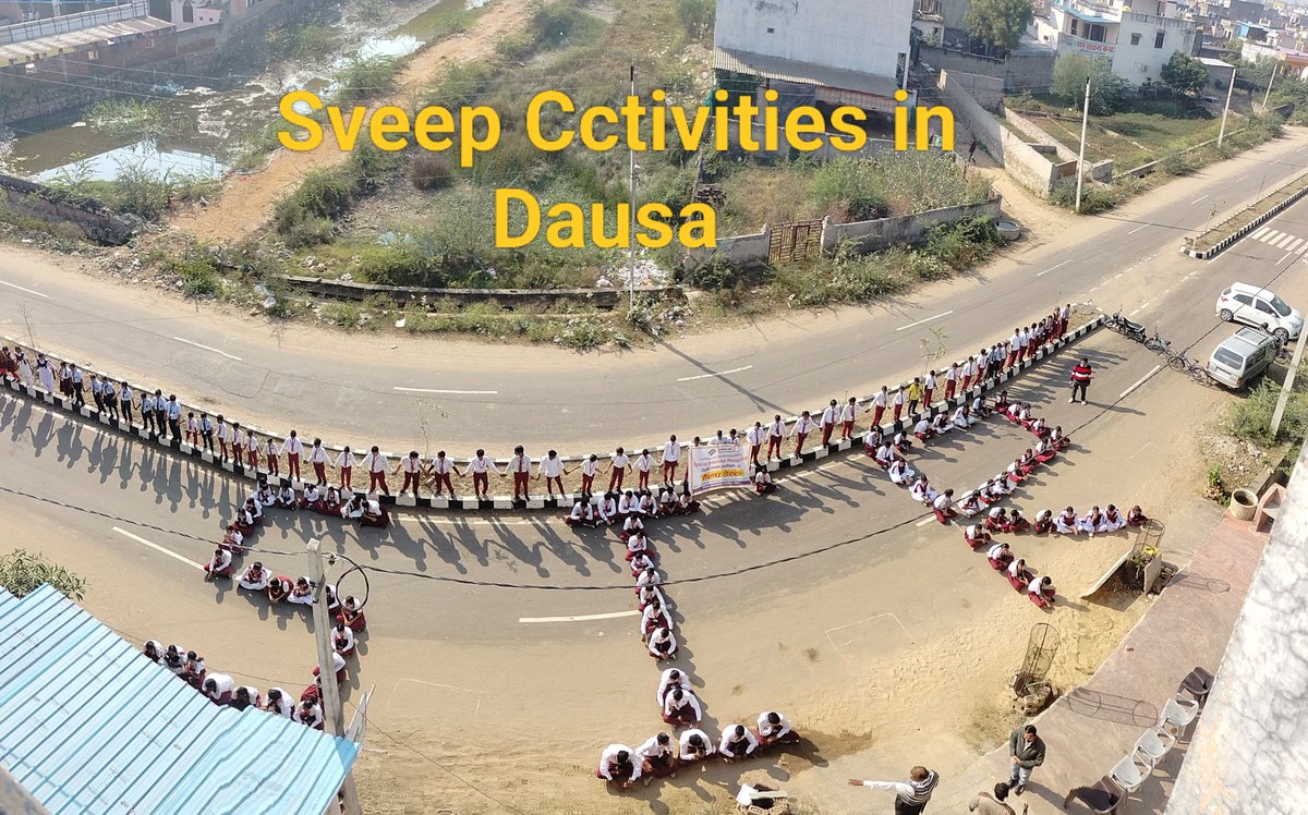 DeoDausa's tweet image. @Dausa
विशेष गहन पुननिरक्षण कार्यक्रम 
जिला स्वीप टीम ने प्रियदर्शनी स्कूल में लगाया जागरूकता कैंप।
#ecisveep 
#ceorajsthan 
#strongdemocracy 
#SirInDausa 
#SveepDausa 
#Blo