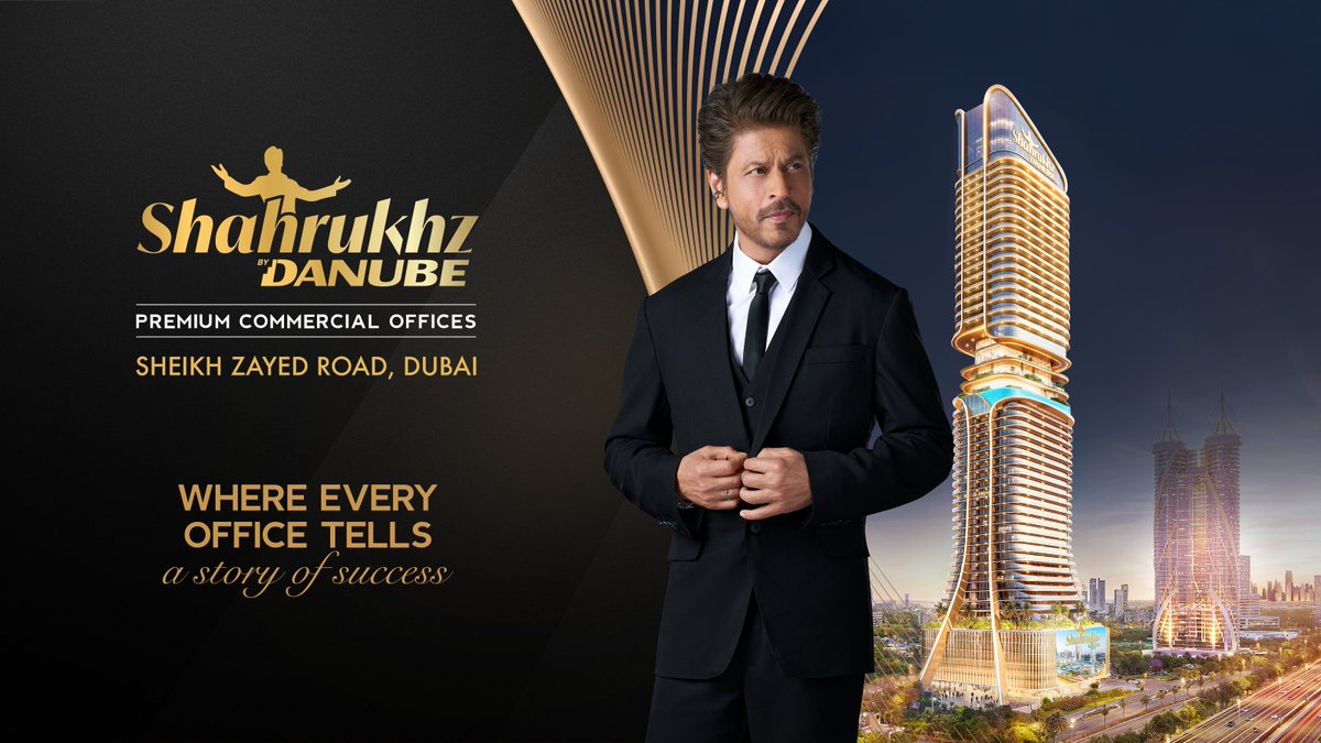 Introducing #ShahrukhzByDanube - Premium Commercial Offices located on Sheikh Zayed Road.
Where Every Office Tells a Story of Success.

#Dubai #DanubeProperties