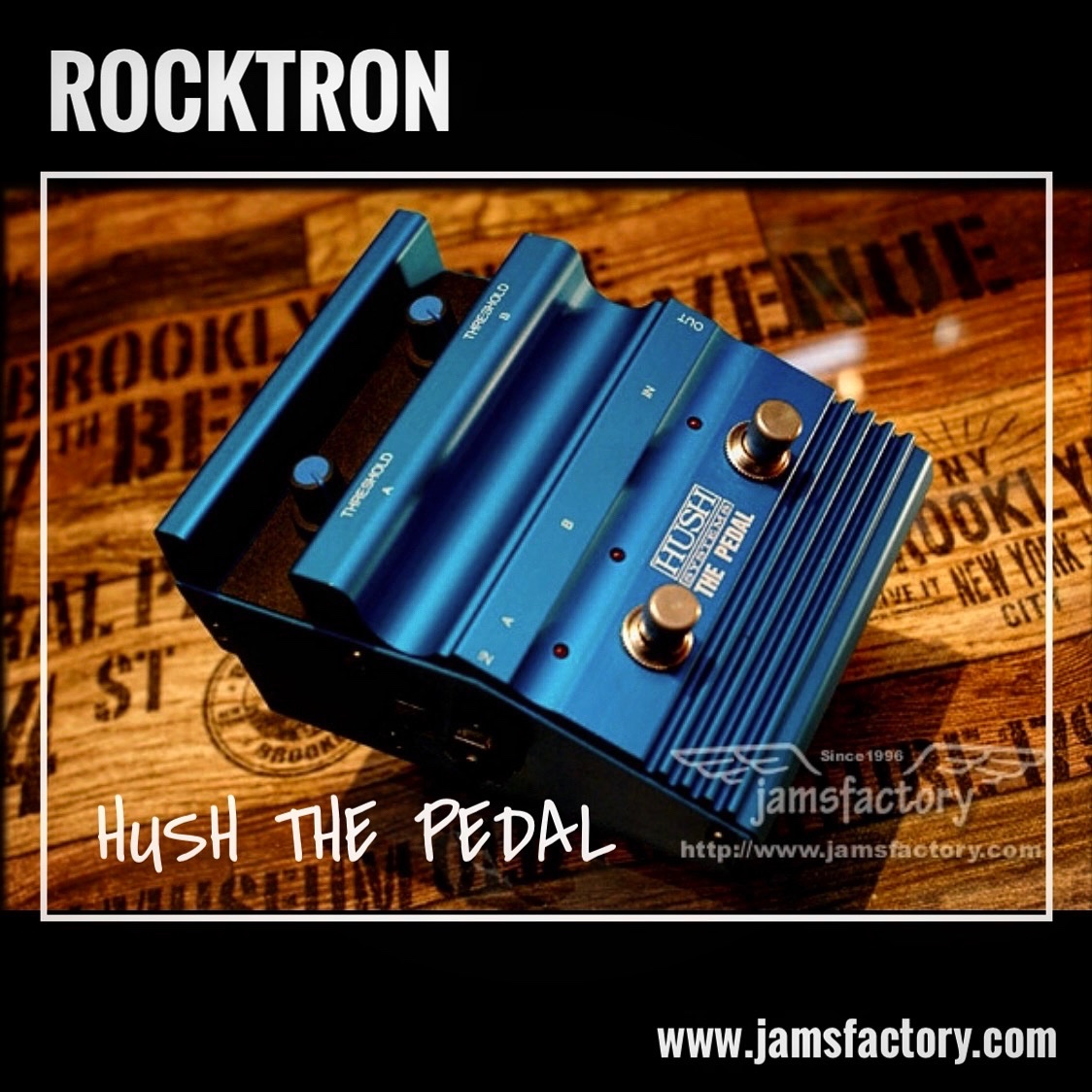 🎸USED NEW LINE UP✨ ✳️ROCKTRON HUSH THE PEDAL ノイズゲート 2