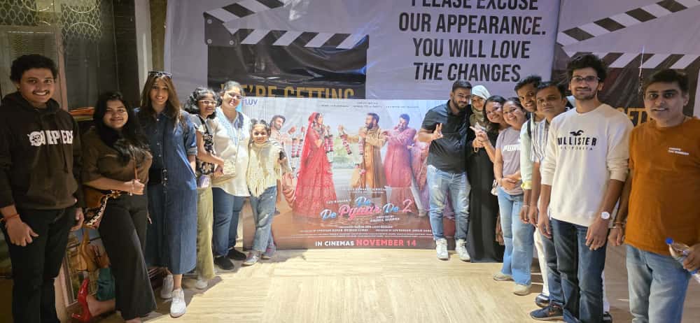 IFITech's tweet image. 𝐈𝐅𝐈 𝐓𝐞𝐜𝐡𝐬𝐨𝐥𝐮𝐭𝐢𝐨𝐧𝐬 treated our team to a fun movie outing for 𝐃𝐞 𝐃𝐞 𝐏𝐲𝐚𝐚𝐫 𝐃𝐞 𝟐!
A perfect break filled with laughter, bonding, and great vibes as we celebrated time together! ✨

#LuvFilms #DeDePyarDe2 #IFITechsolutions #MicrosoftSolutionsPartner