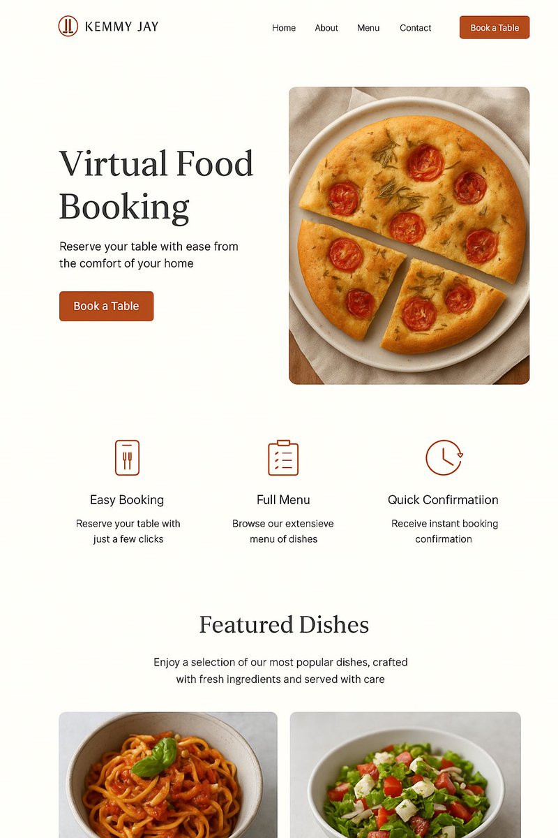 Mojolaoluwa_350's tweet image. If you’re a restaurant or food brand looking to build a modern, high-performing website that brings in real bookings and sales… I can help you create yours next. 🚀

#ShopifyDeveloper #RestaurantWebsite #BookingSystem #FoodBusinessBranding #WebDesignExpert #EcommerceDesign