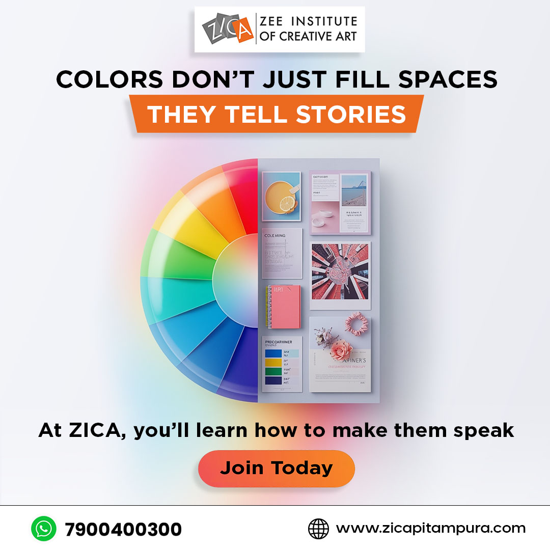 ZICAPitampura's tweet image. ZICA Pitampura empowers future designers with the skills to create meaningful visual experiences.

Begin your journey toward a professional creative career with us.

#ZICAPitampura #DesignInstitute #GraphicDesignCourse #CreativeEducation #ColorTheory #VisualArts #FutureDesigner