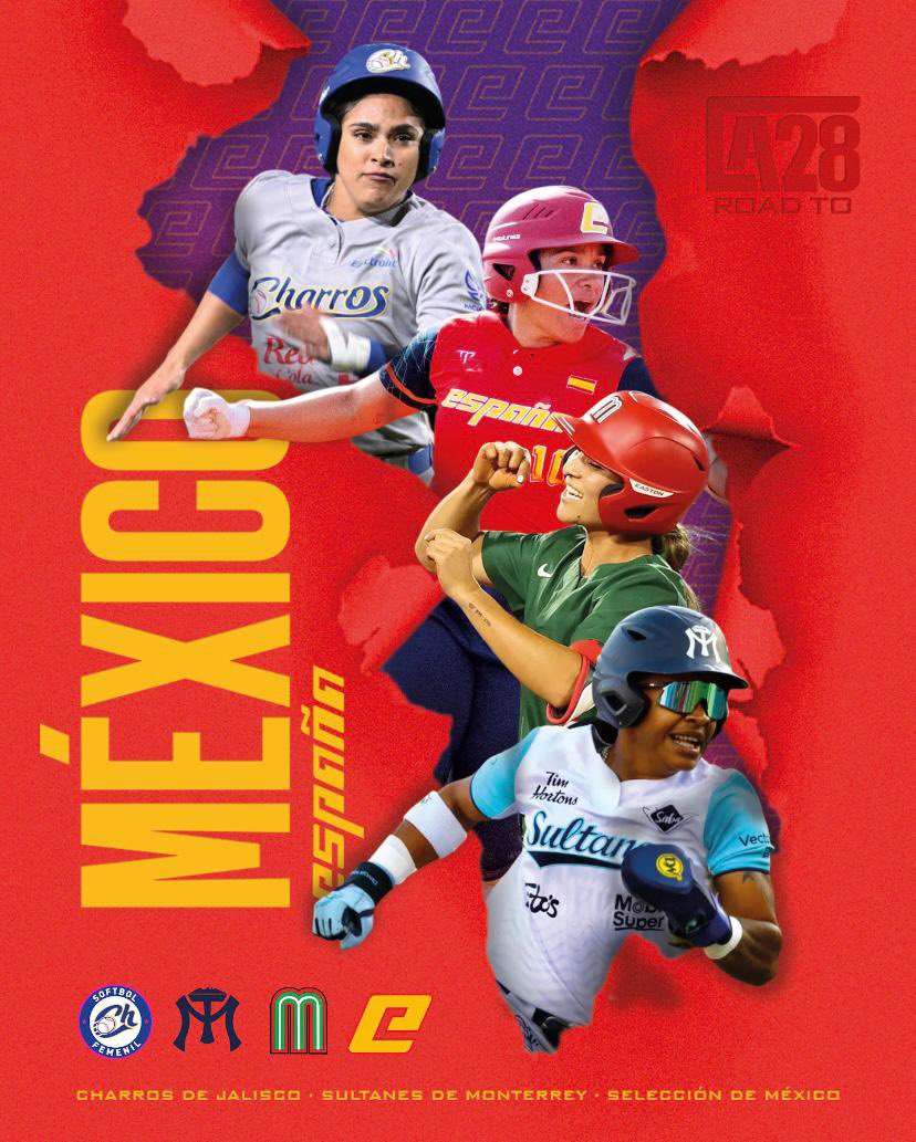 LA SELECCIÓN, A MÉXICO 🥎🇲🇽

La Absoluta viajará a principios de 2026 a México para iniciar su preparación rumbo a Los Ángeles 2028 💪🏼🔥

España se enfrentará a <a href="/charrosbeisbol/">Charros de Jalisco🤠</a> , <a href="/SultanesOficial/">Sultanes de Monterrey</a> y a la Selección Absoluta de México en un stage de máximo nivel 👊🏼