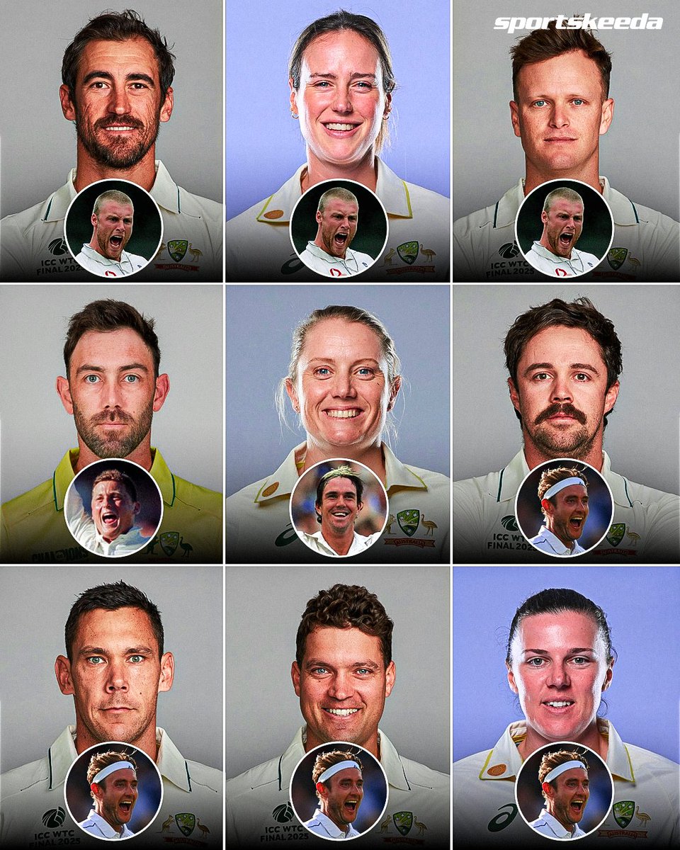 Sportskeeda's tweet image. Australian players pick their favourite Ashes villains (via SEN Cricket) 🇦🇺🏏😅

Four of them chose Stuart Broad as their favourite Ashes villain! 🥶

#AUSvENG #Tests #WTC #Sportskeeda
