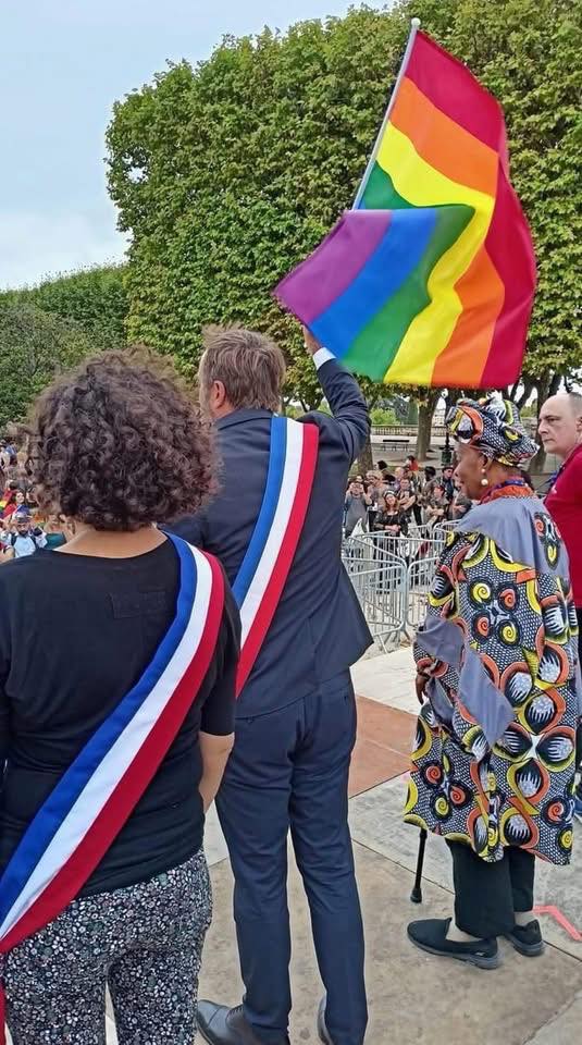 MyriameAkamba's tweet photo. On  est d'accord que Nommer la papesse de l'homosexualité porte-parole, alors qu'on est soit même musulman, pratiquant dans un pays conservateur. C'est un peu la folie non.

La voilà qui commence donc déjà avec la sorcellerie ! https://t.co/0xvqtoPexs