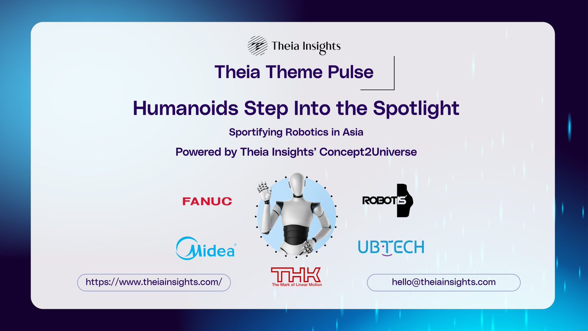 TheiaInsights's tweet image. 🤖 Humanoids Step Into the Spotlight ⚡ 
Humanoid robots are no longer sci-fi, they’re competing, balancing, and performing in the real world.
#humanoid #humanoidrobot #theiaInsights #AI