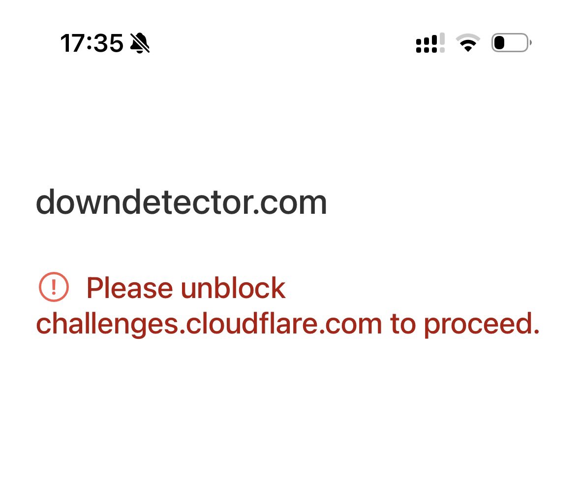 immasiddx's tweet photo. X and many other platforms were down for a while due to a Cloudflare issue.

The funny part? Even Downdetector was down. 😭 https://t.co/cr5ftBzfg5
