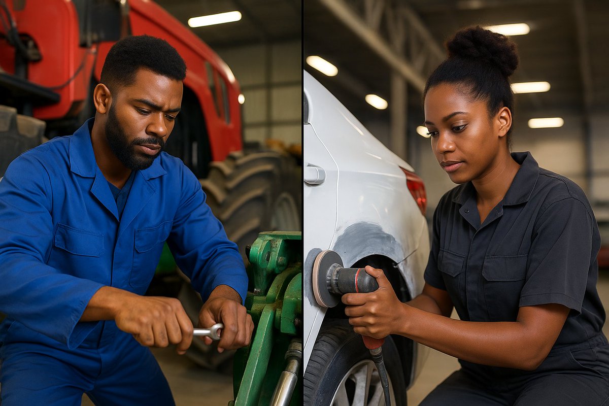 YoannPierrot1's tweet image. 🚀 2 #formations à Capesterre BE – 100% financées @FTravail_971  !

🔧 Mécanicien Matériels Agricoles
📅 01/12/25 → 04/12/26 • ⏱️ 1391 h

🛠️ Carrossier Réparateur
📅 02/10/25 → 25/09/26 • ⏱️ 1350 h

📞  laurence.malahel@gretaguadeloupe.fr • 0590 99 92 86