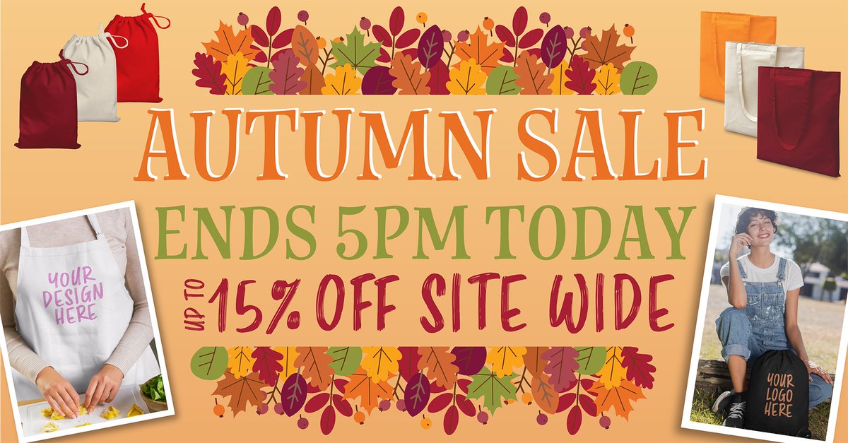 ⏰ Last Chance!
Up to 15% OFF sitewide ends 5pm today!
Christmas hoodies, printed tote bags — now’s the time to grab them!
 🎁 👉 thecleverbaggers.co.uk
#AutumnSale #TheCleverBaggers #LastChance #ChristmasHoodies #PrintedToteBags