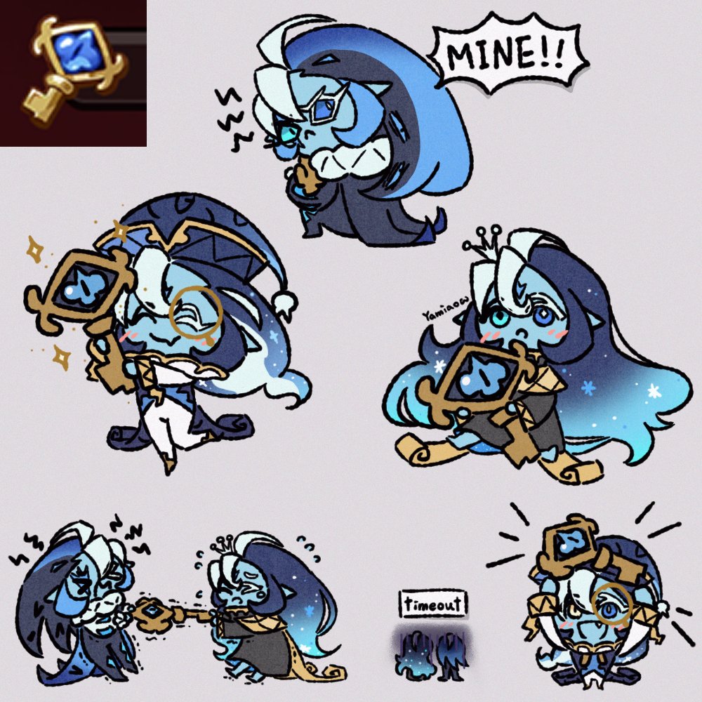 nnyamiaow's tweet photo. Tiny key for tiny milks
#cookierunkingdom #shadowmilkcookie https://t.co/qLSwfTZa3H