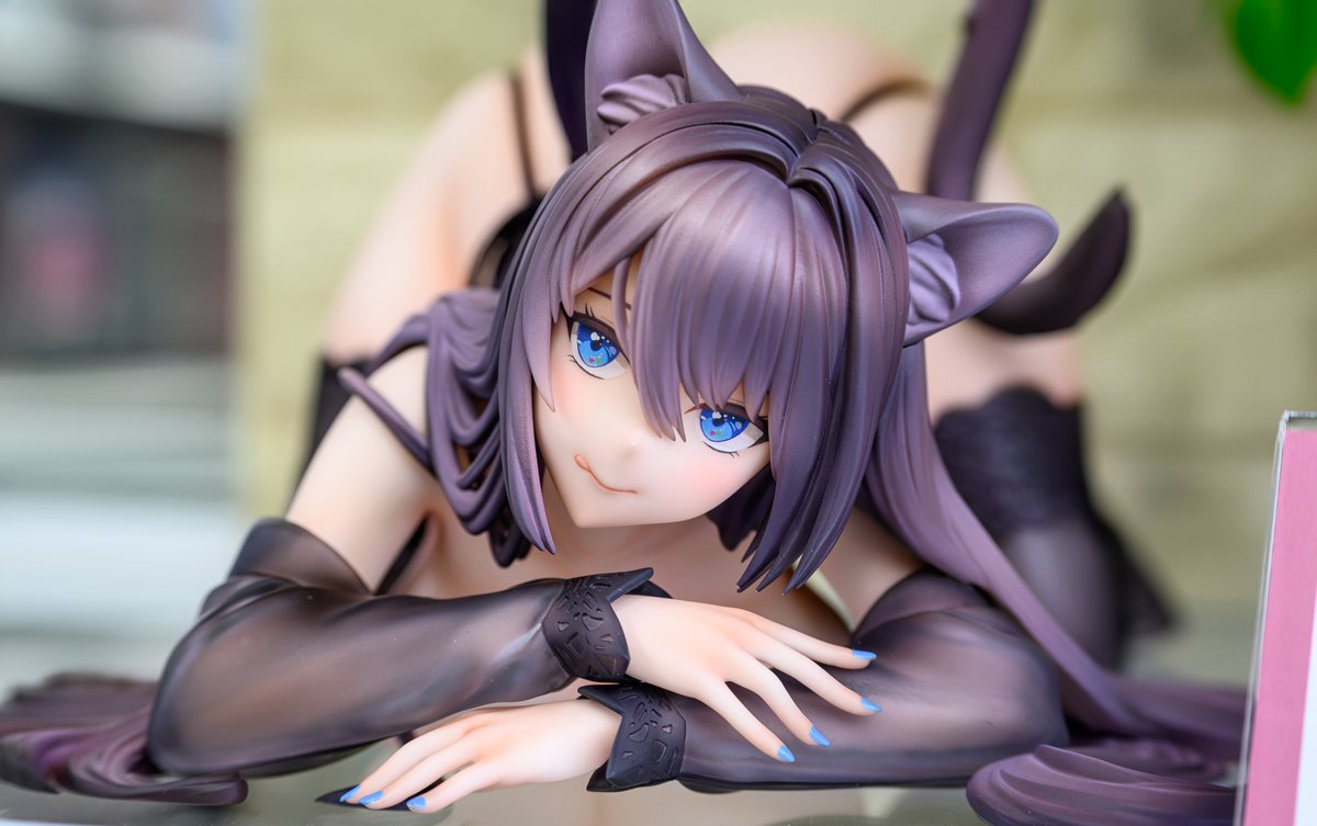 Gienah_A's tweet photo. BINDing様(@Fetishing_bg)
イラスト：ウンツエ氏(@tuetue13)
ロシアンブルー

あみあみ様フィギュアタワー店7階で展示中です https://t.co/aJkU2Eyy2p