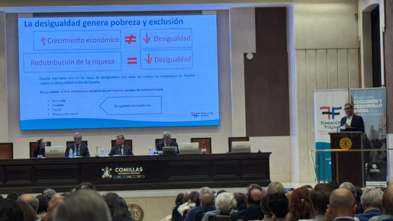 archimadrid's tweet photo. 📊 @_FOESSA y @CaritasMadrid alertan: 1 de cada 5 personas en la región vive en exclusión social

🏘️La vivienda, el principal factor: más de 1 millón en situación insegura o inadecuada 

👧Migrantes, infancia y hogares monoparentales son los más afectados

https://t.co/hCpYro2hEp https://t.co/zZ7TNPyA7y