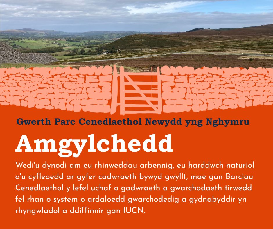 Campaign4Parks's tweet photo. ✍️ Mae ymgynghoriad yn cael ei gynnal ar ffin derfynol Parc Cenedlaethol Glyndŵr tan ddydd Llun 8fed o Ragfyr.

🌄 Rydym yn credu'n gryf yng ngwerth Parciau Cenedlaethol ledled y DU ac yn cefnogi'r cynigion hyn yn llwyr.

📲 Swipe trwy ein oriel i ddysgu mwy. https://t.co/NeMWamJXfp