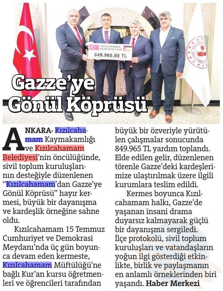 📰 Basında Kızılcahamam - 18.11.2025