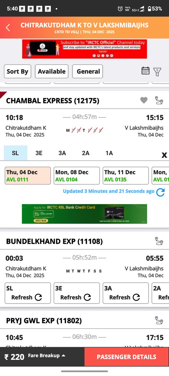 amardeep44's tweet photo. @RailwaySeva @DrmJhansi @RailMinIndia महोदय कृपया अवगत कराना है कि ट्रेन 12175 के स्लीपर डिब्बे में 113 सीट उपलब्ध थी तो टिकट बुकिंग करने पर अपर बर्थ ही क्यों अलॉट की गई जबकि मैने लोवर बर्थ के साथ बुकिंग की थी। अब एक 4 महीने और एक 4 साल का बच्चा कैसे मैनेज करूंगा अपर बर्थ पर। https://t.co/govveL5xIe