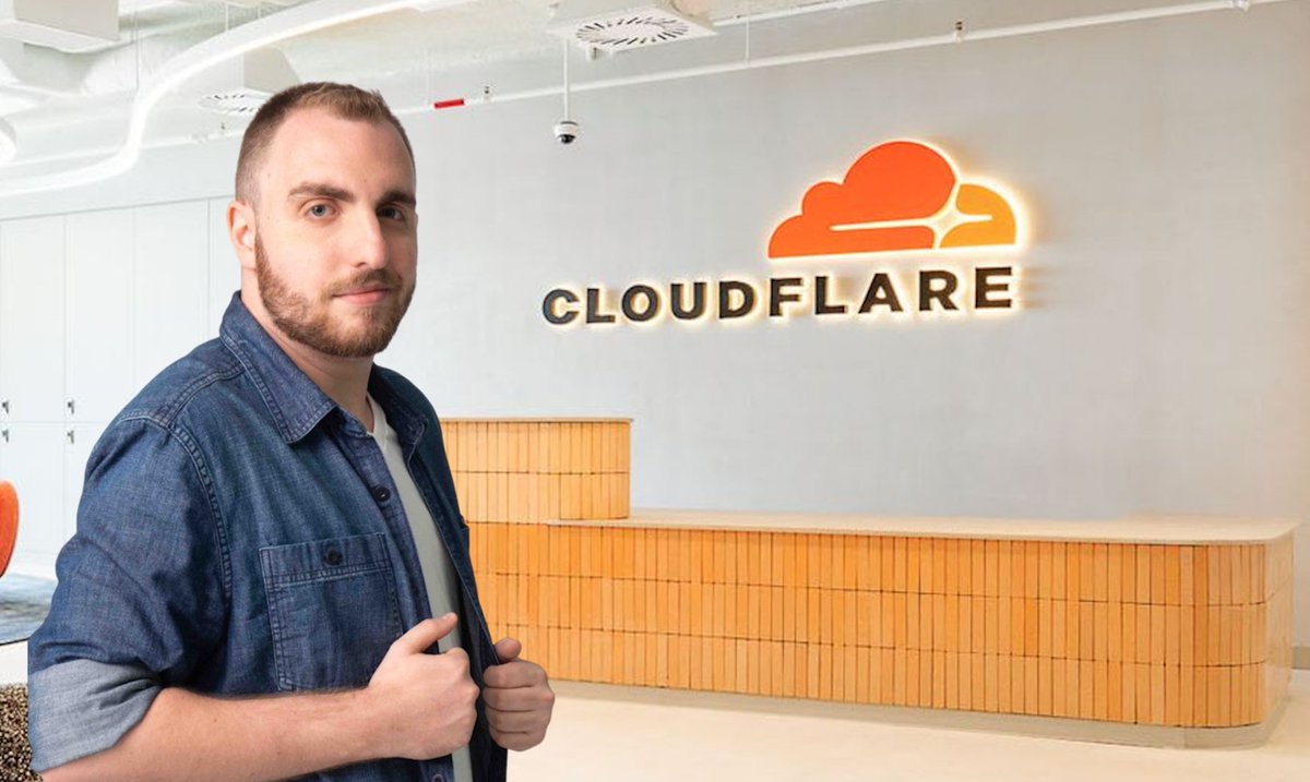 MrShibolet's tweet image. First day at CloudFlare , pushed a little update and taking the afternoon off ✌️