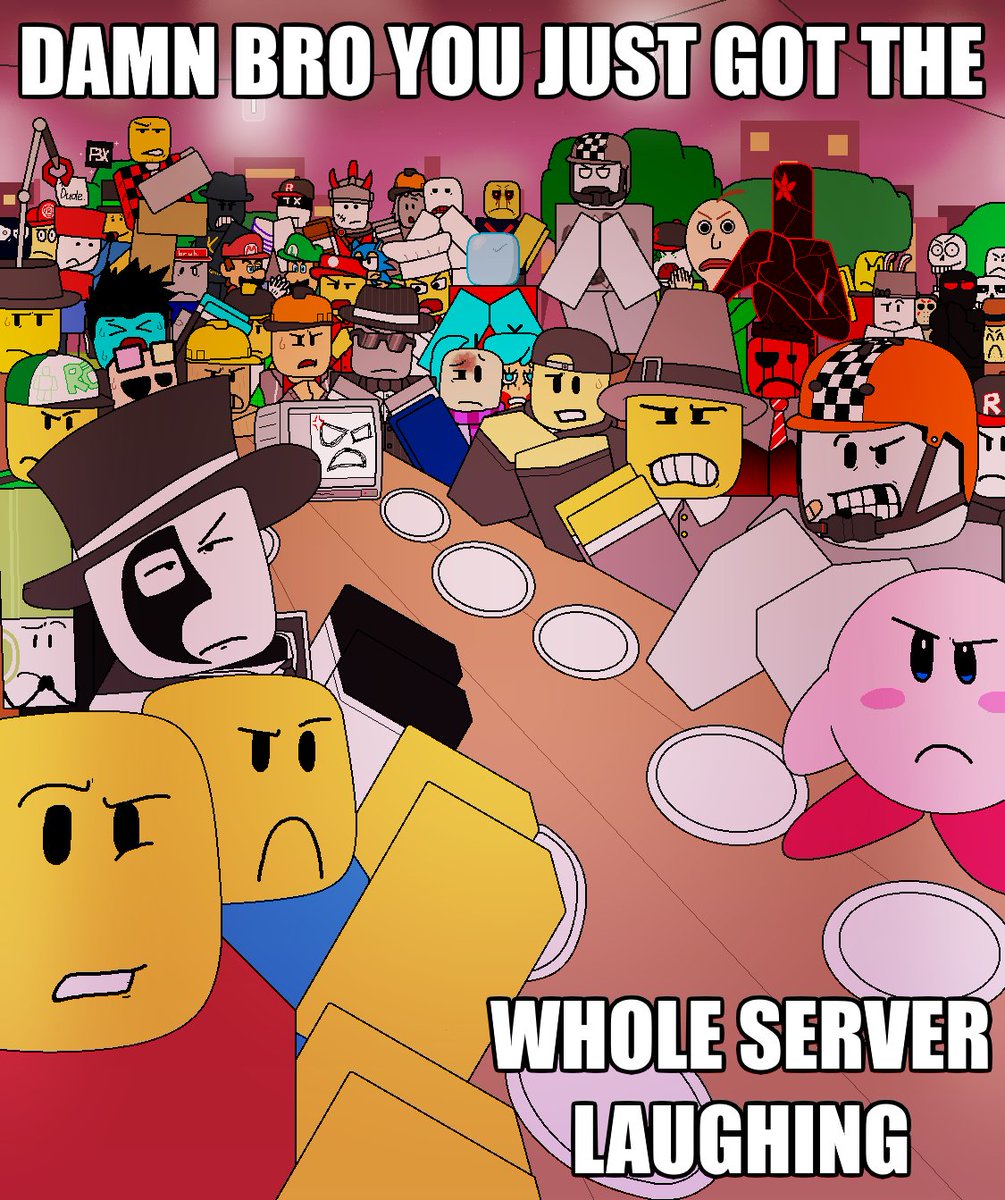 goobynoobington's tweet image. how do we talk about- OH MY GOD, DAMN BRO YOU&apos;VE DONE IT AGAIN!
#roblox #robloxart #fanart