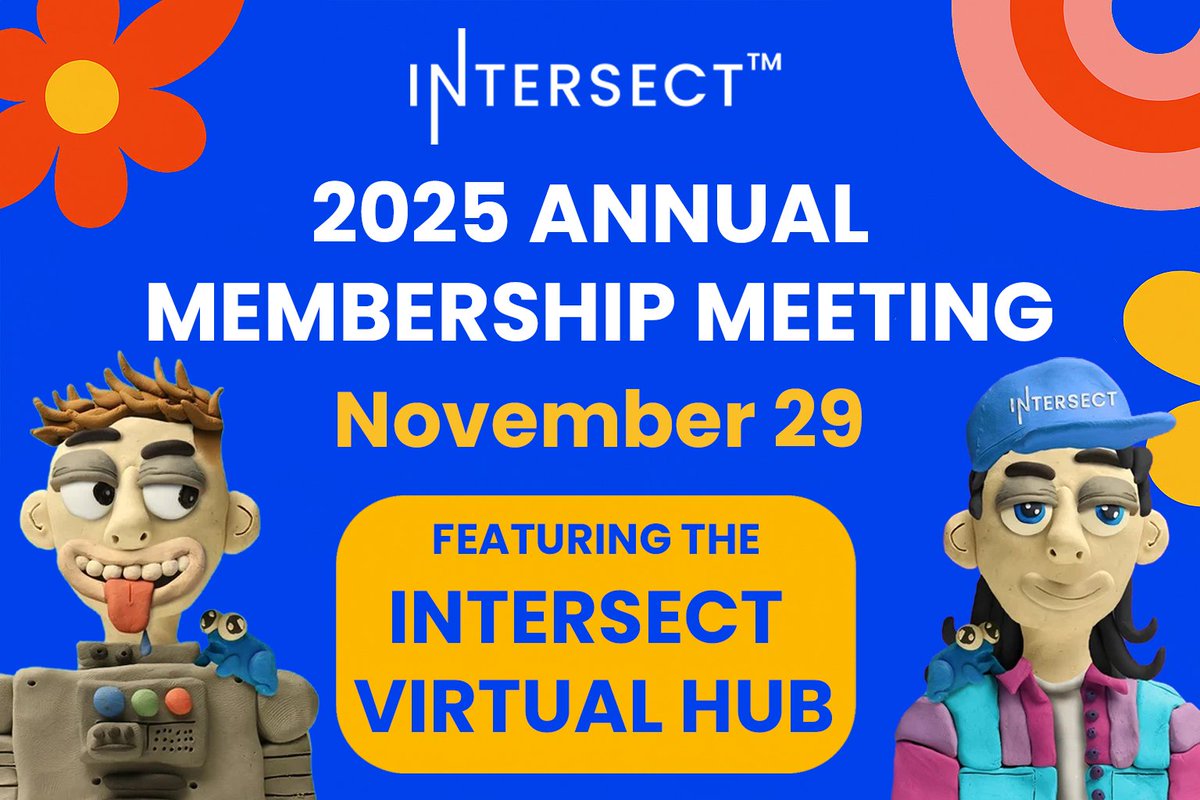 IntersectMBO's tweet image. CALLING ALL INTERSECT MEMBERS &amp;amp; ASSOCIATES

Our 2025 Annual Membership Meeting is taking place globally across the day on November 29. This year, we’re taking things into the INTERSECT VIRTUAL HUB.

Sign up here: bit.ly/InterAMM25