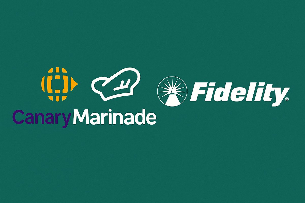 🚨New: Two major @Solana spot ETFs to go live today as @Fidelity launches  its Solana spot ETF and Canary Marinade debuts with staking enabled on both  products.