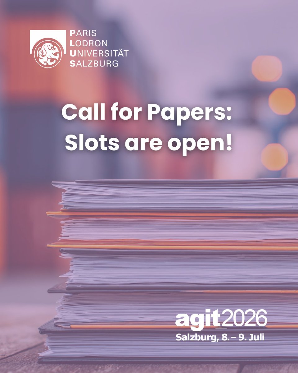 agit_team's tweet image. 📢 Call for Papers – AGIT 2026!
Share your research and insights at next year&apos;s AGIT Conference. Submit your papers here: agit.at/submissions! 👩🏼‍💻👨🏻‍💻🌍

#agit2026 #geoinformatics #techconference #futureofIT #shapinggeospatialfutures