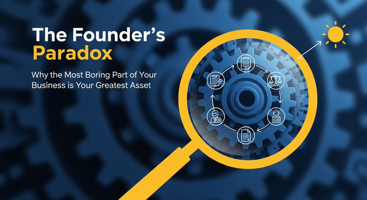Clevver_io's tweet image. **The Founder&apos;s Paradox: Why the Most Boring Part of Your Business is Your Greatest Asset**
- Curiosity called. Our brand new blog post just answered! 📞

Read the full post and let us know what you think: clevver.io/blog/for_start…

#FormationService #Clevver #BlogUpdate