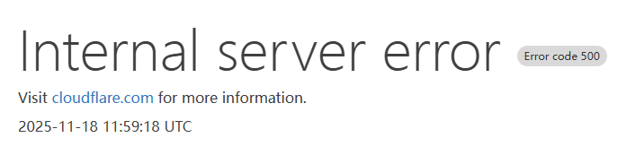 #error What just happened?