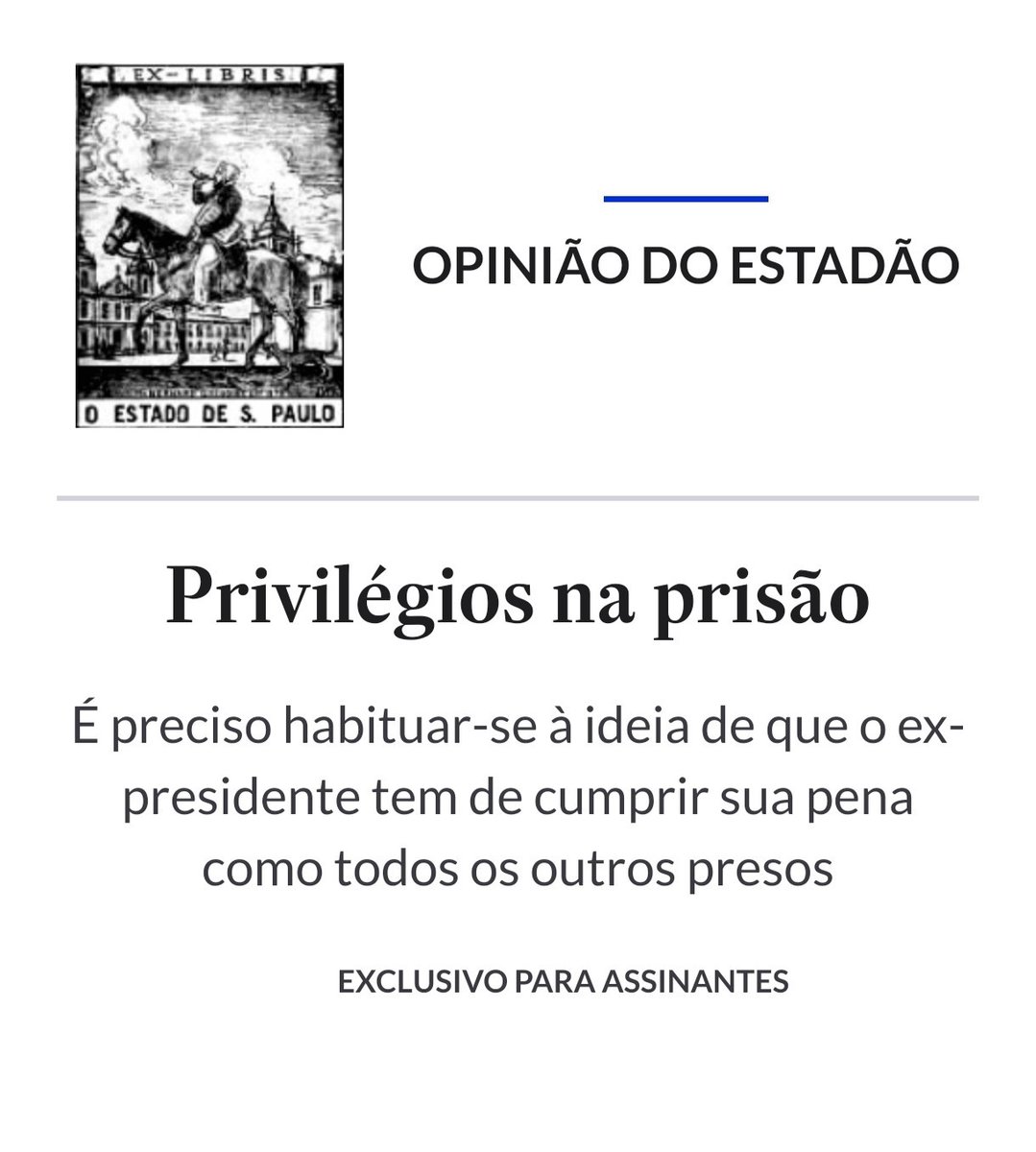 leonelquerino's tweet image. O primeiro é sobre Lula. O segundo sobre Bolsonaro.

O Estadão não é um jornal, é um panfleto