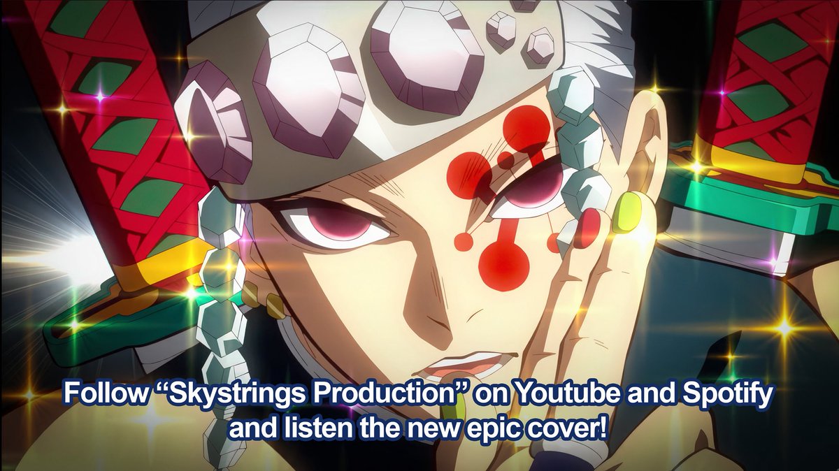SkystringsProd's tweet image. Hey guys, the God of Festivals said that 🔥
You don’t want to disappoint him ⚔️🫣

🎥 youtube.com/watch?v=cAzmDz…

🎧 spti.fi/DemonSlayer

#kimetsunoyaiba #anime #animelovers