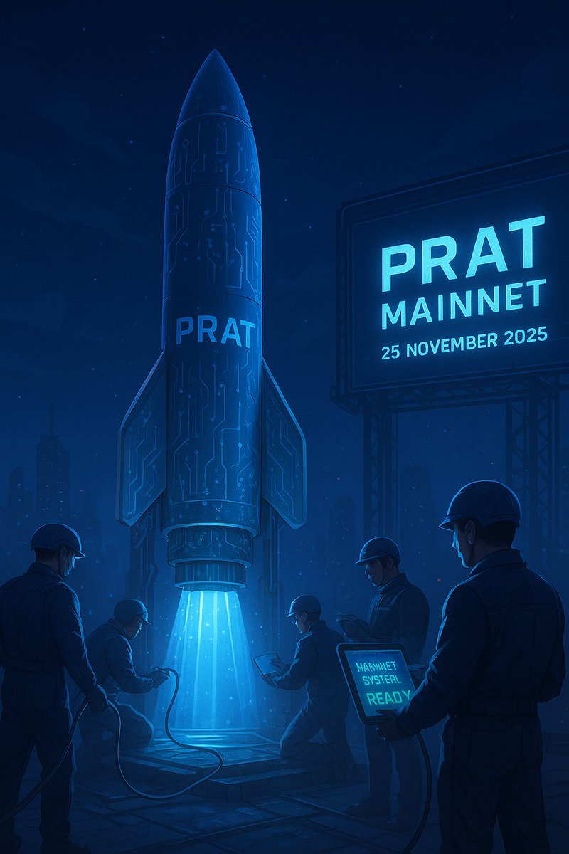 ProtedRat's tweet photo. 🔥 “The countdown begins!
The PRAT Mainnet will launch on November 25, 2025.
Get ready to witness the birth of something we built from scratch — and watch it reshape our own story.”

#PRAT #MainnetSoon #CryptoRevolution #Web3 https://t.co/UMOgyV3EPO