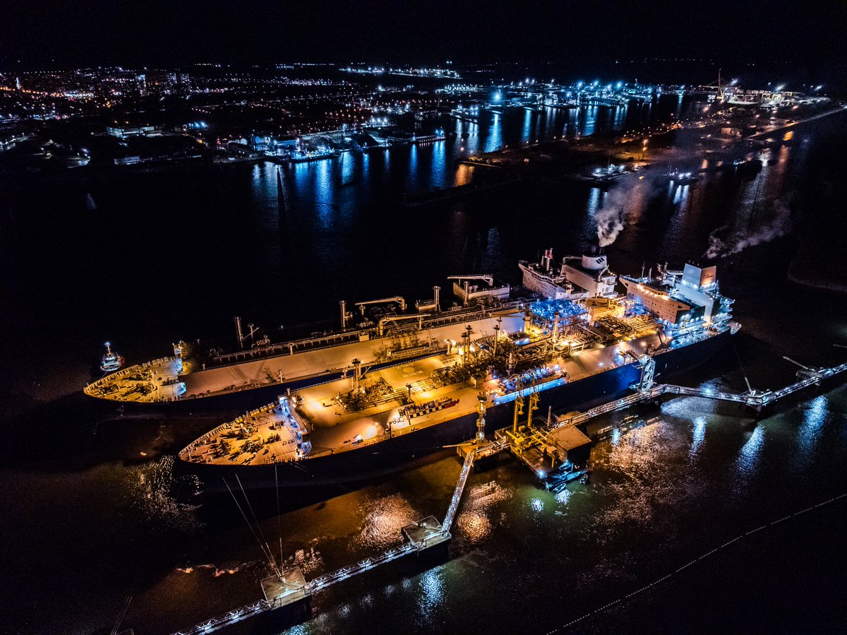 Lithuania keeps its promises.

For the first time, an LNG cargo from the U.S., ordered by a Ukrainian company, arrived at the Klaipėda LNG terminal to be delivered to Ukraine.

This follows our recent phone call with President <a href="/ZelenskyyUa/">Volodymyr Zelenskyy / Володимир Зеленський</a>, during which we discussed Russia’s