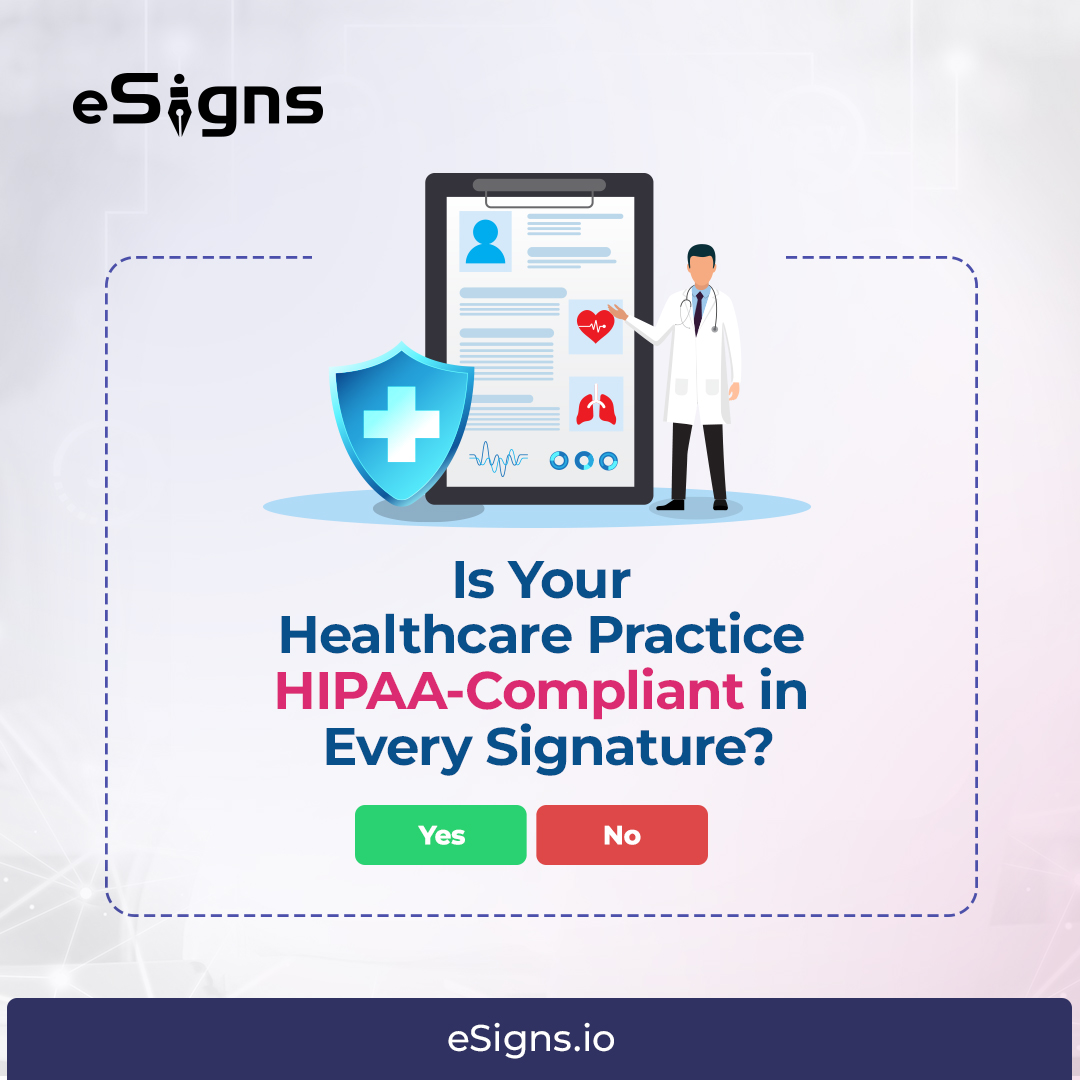 eSignsSoftware's tweet image. Compliance can’t wait in healthcare.🏥With eSigns AI EDMS, every consent form &amp;amp; contract is secured with HIPAA-ready compliance, audit trails, and end-to-end encryption. Take your free demo at eSigns.io
#healthcaretechnology #hipaacompliance #aiesignature