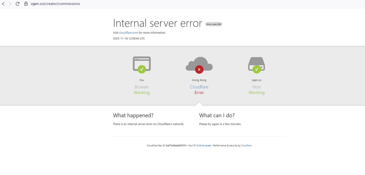 Twitter and vgen just went down for me.
That scared the soul out of me 🥹🥹🥹
