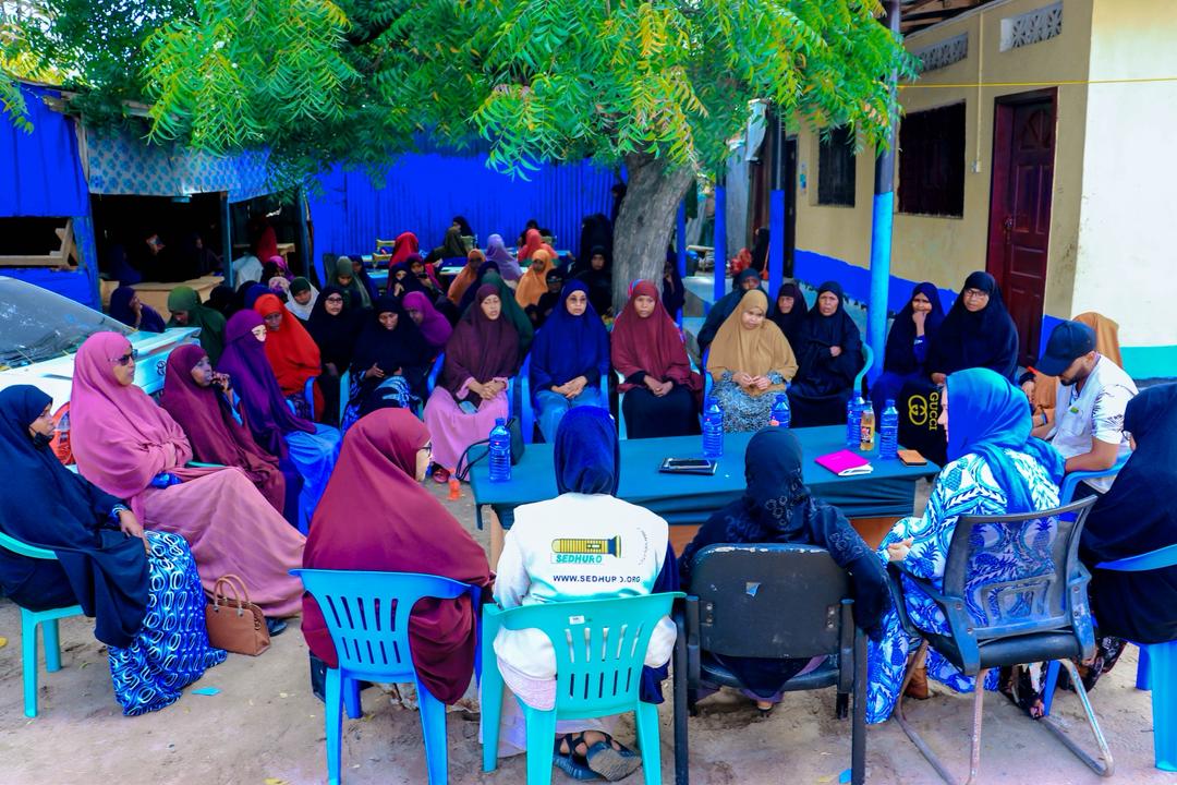 Grateful to GIZ leadership, Julia, for visiting our project in Kismayo Strengthening the Position, Lobbying Efforts, and Coordinated Initiatives for youth and women-led groups in FGM/GBV. Proud of Sedhuro’s work, funded by GIZ/NCa. Thank you, GIZ! #FGMPrevention #GBVAwareness"