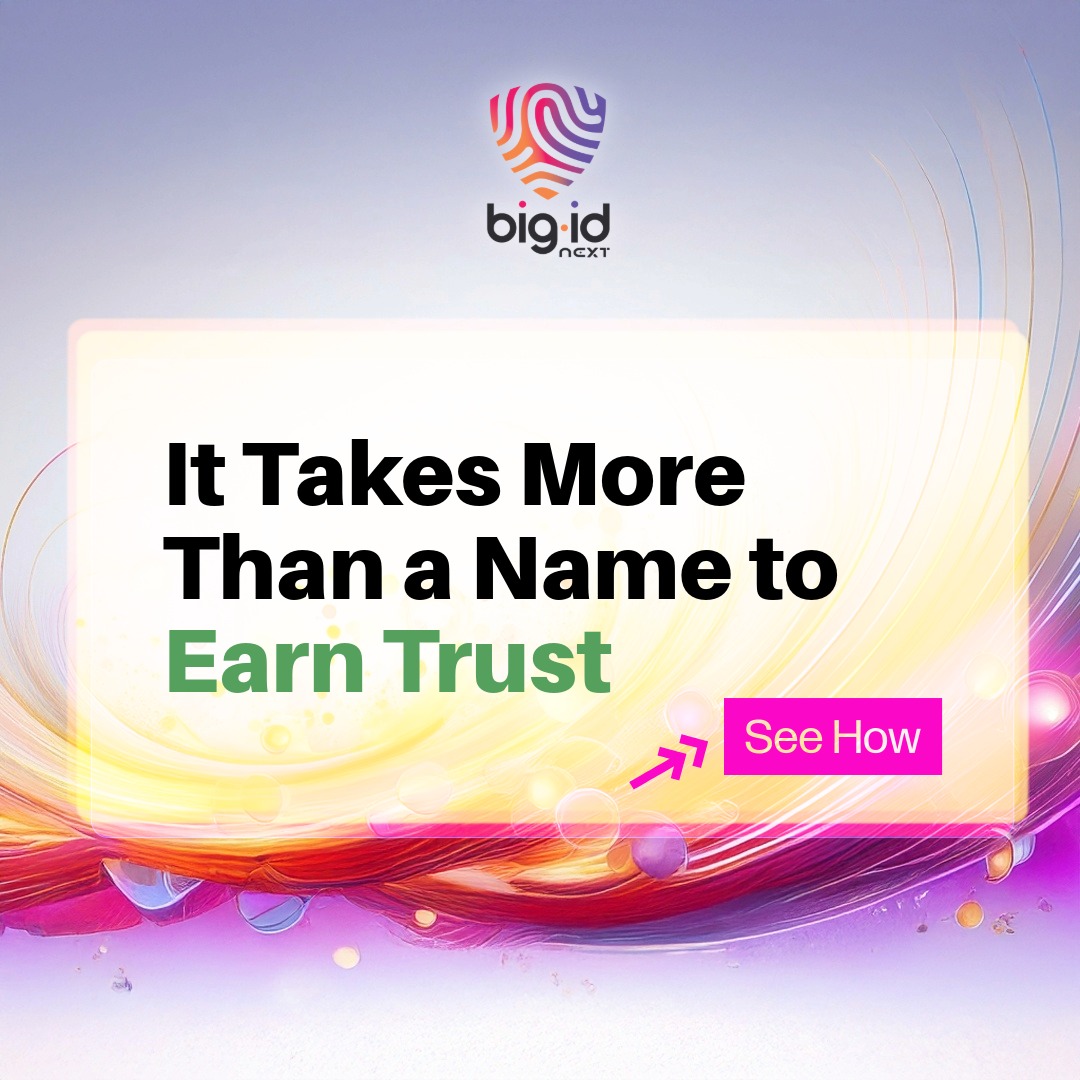 bigidsecure's tweet image. If OneTrust was step one, BigID is the evolution.
See why enterprises are choosing BigID for smarter privacy automation, AI-driven discovery, and the scale to meet modern data demands.

➡️ Discover what’s next. bit.ly/495jGg0

#BigID #Privacy #AI #Automation…